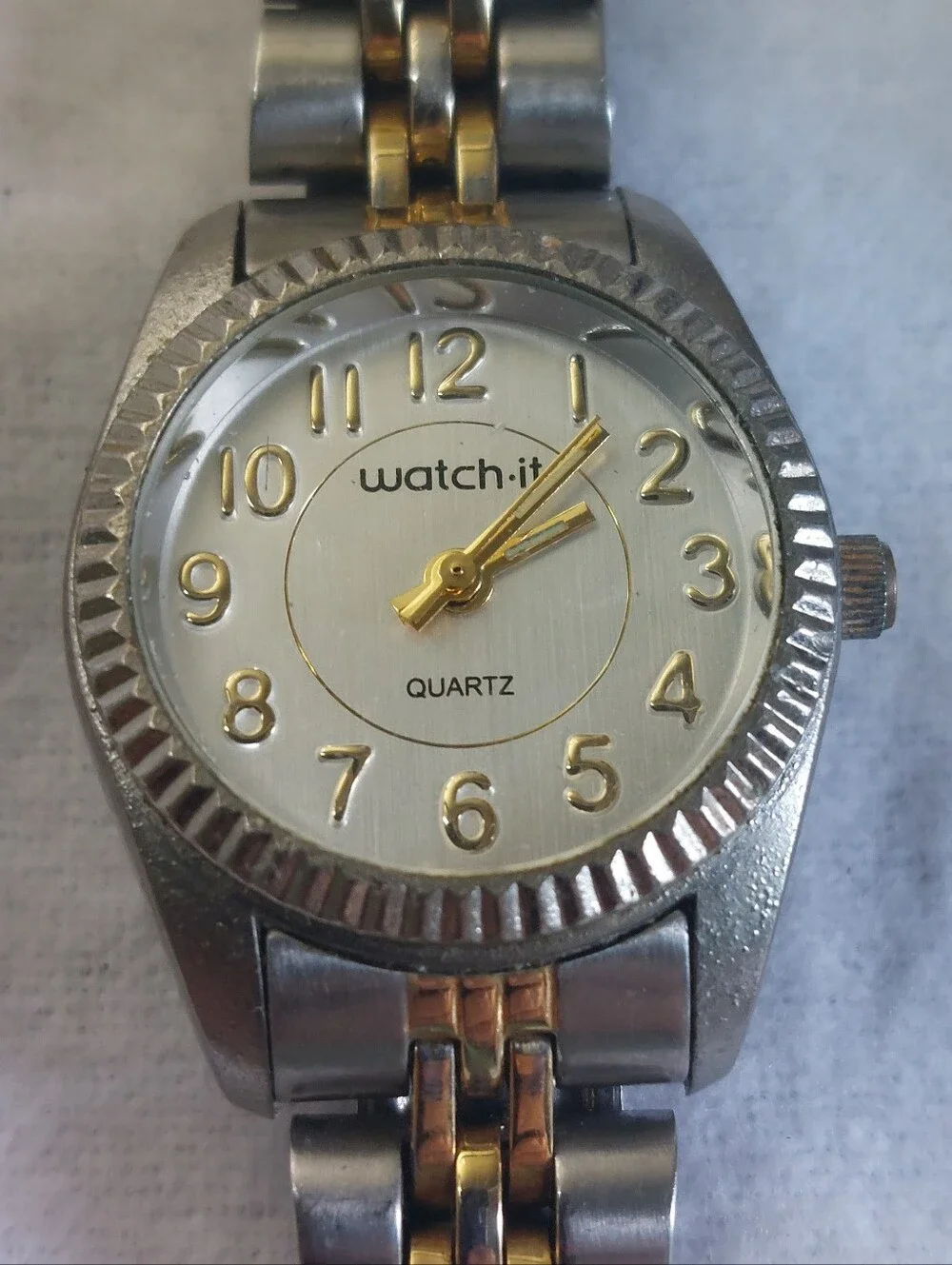Vintage Womens Watch Lot of 4 - Timex Indiglo, Watch-It, Lucoral & Two Tone